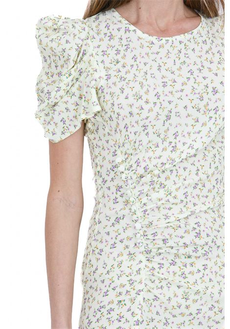 DRAPPEGGIO E BOTTONCINI SPACCO MAR DE MARGARITAS | Abiti | KRISTEL-01537-PTTS0053GI34